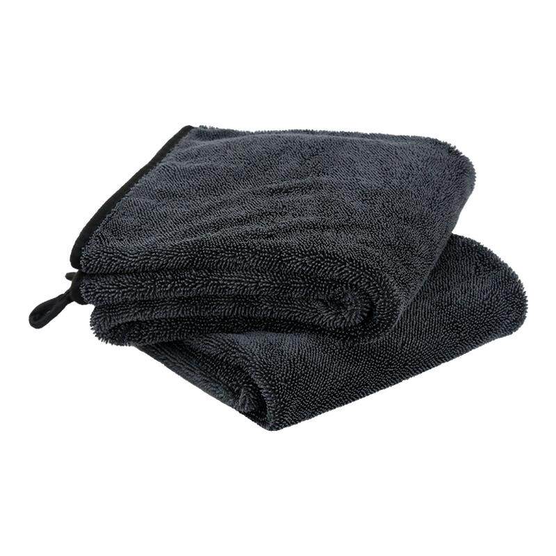 小辫子活动车载新款上市吸水毛巾擦车巾加捻双层洗车毛巾双面加厚