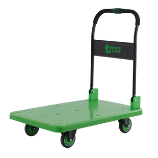 好意推平板车静音折叠拖车周转搬运车家用四轮加厚小手推车好易推