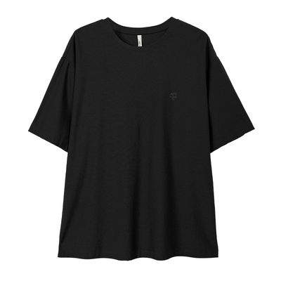 安之伴【巨凉感】男士睡衣夏季纯棉短袖夏款单件上衣可外穿家居服