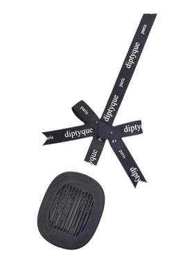 diptyque蒂普提克装饰车载香氛香薰挂件双蝴蝶结挂绳黑色丝带