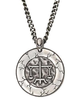 玉顺行男性吊坠十二星座情侣款