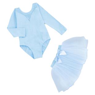 儿童舞蹈服女童夏季练功服套装幼儿短袖跳舞裙子中国舞考级体操服