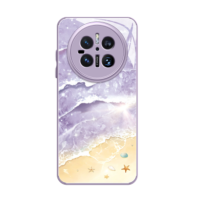 朵朵浪花适用华为手机壳磁吸支架