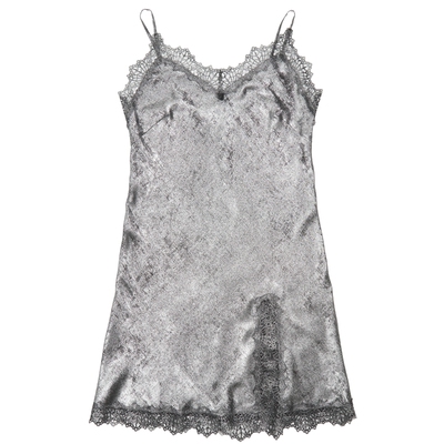 VVNK JANE PLUS2025春季新款蕾丝花边吊带连衣裙女J510662005A