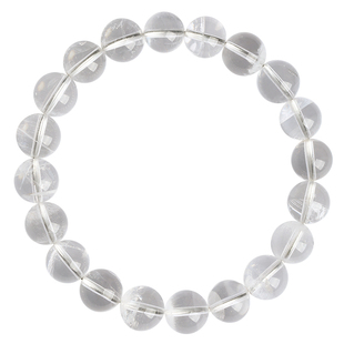 天然白幽灵手链云雾异象千层通透水晶珠子手链静心气质男女手串