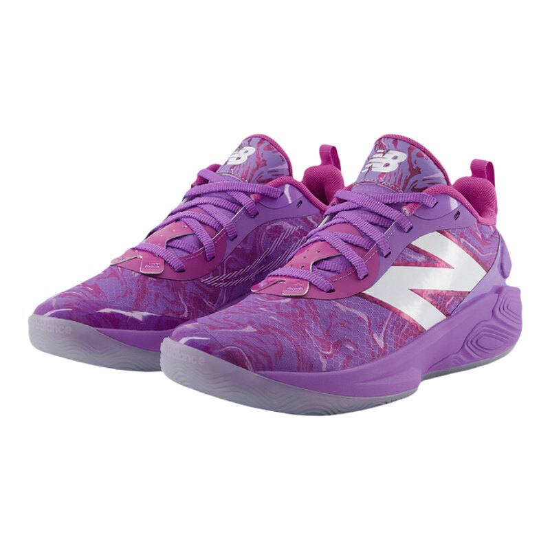 NEW BALANCE NB官方男童紫色中帮跑步鞋运动鞋GB2WYFS5
