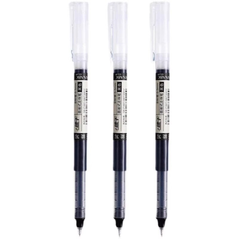 ��ɫֱҺʽ���Ա� 0.5mm ��ܱ� ѧ���� �ٸɴ���������� �칫��Ʒ 5֧ 1Ԫ(����ȯ)