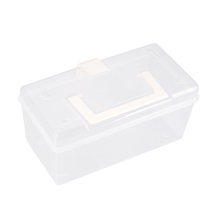 Home7city手提盒桌面收纳盒工具盒大容量美术生工具箱大号小号盒