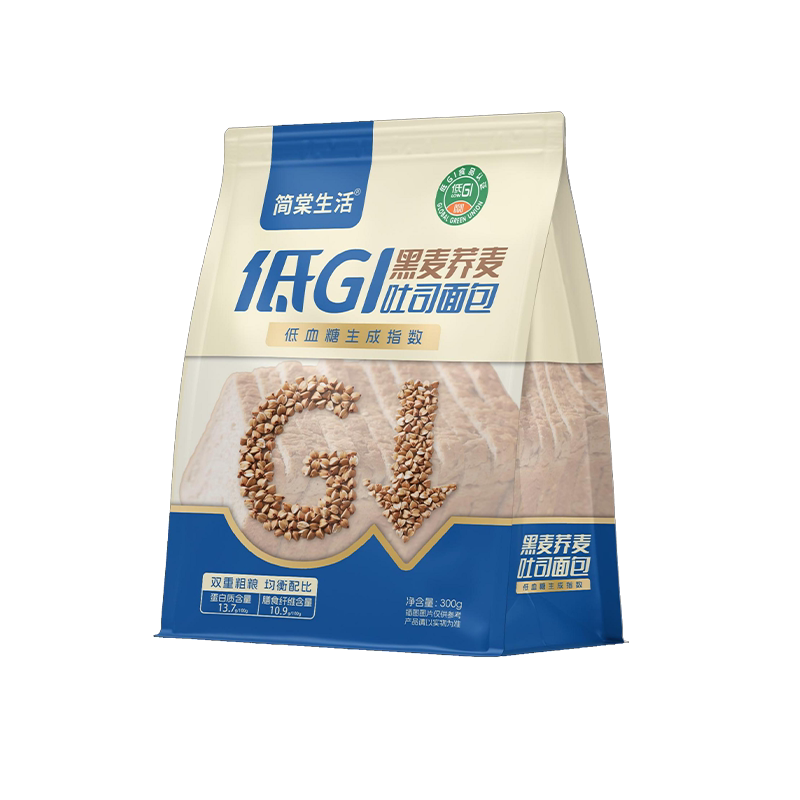 简棠生活低GI黑麦荞麦水饺 馒头 鸡肉膳食包系列