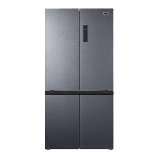 奥马586升十字四门双开门多门冰箱家用一级能效变频风冷无霜冰箱