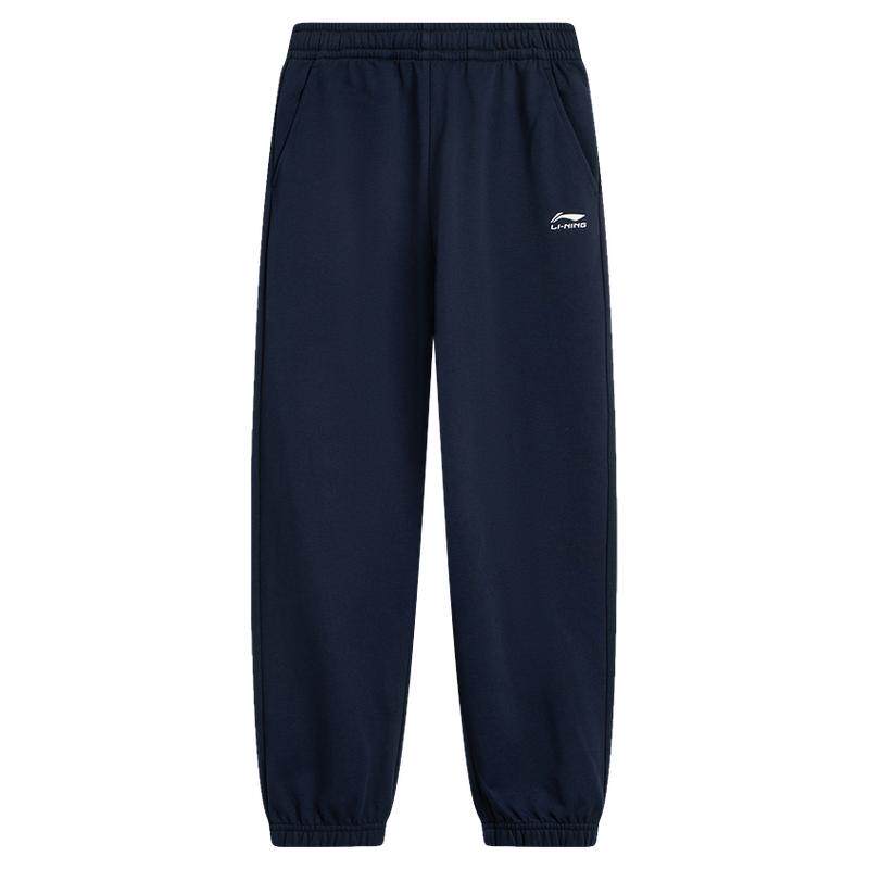 李宁儿童运动裤2026新款春秋款男童装女中大童青少年裤子春季春装