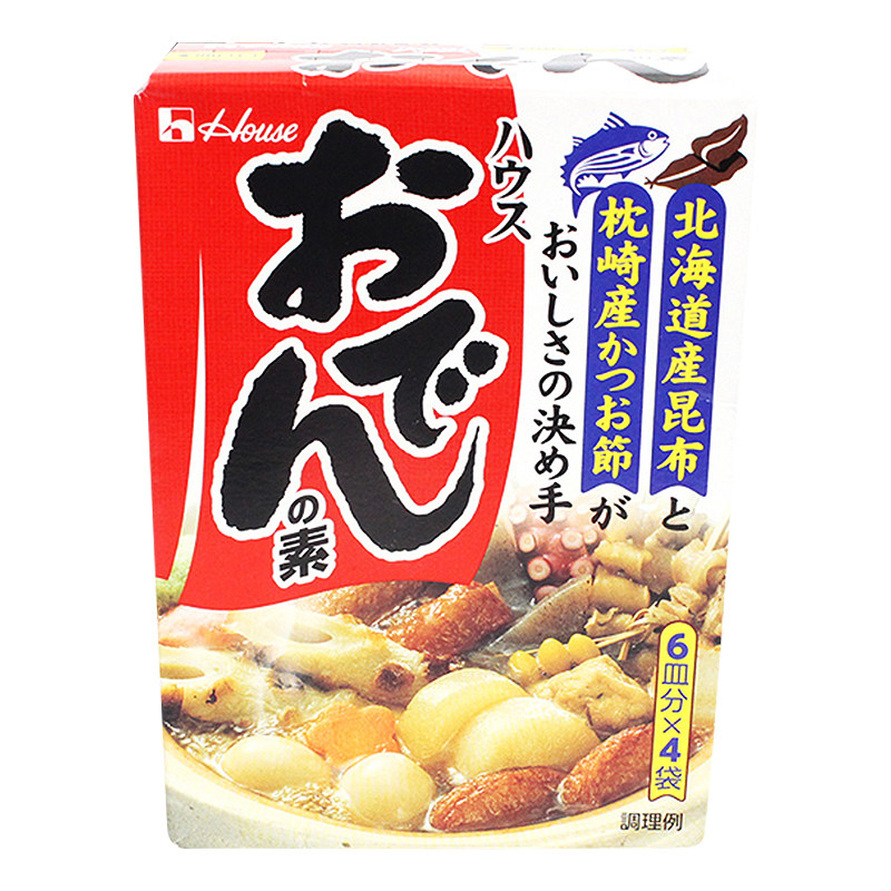 日本进口好侍关东煮汤料77.2g*3
