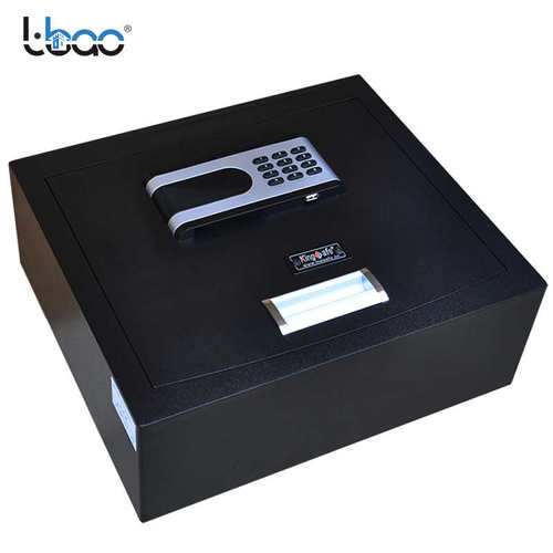 上翻式门保险箱上开门酒店小型客房保险柜入地入墙家用车载保管箱