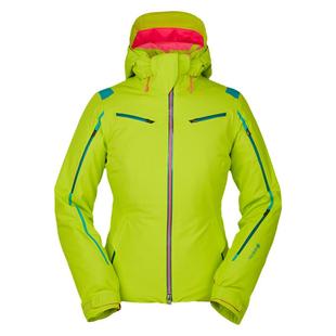 SPYDER蜘蛛雪服女SKI系列防风防水P棉滑雪服goretex面料20UF108W