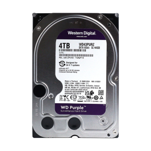 WD/西部数据WD43PURZ WD44PURZ 1T/2T/3T/4T/6T/8T机械监控紫硬盘
