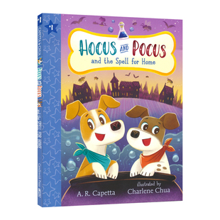 Hocus and Pocus and the Spell for Home 霍克斯与波克斯 回家魔咒 英语桥梁书 魔法冒险故事 小学生课外读物 英文原版进口图书