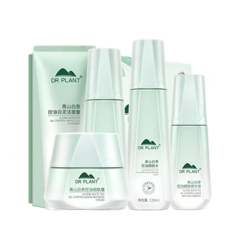 植物医生高山白茶细致毛孔水乳套
