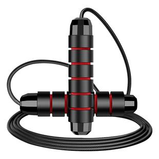 负重钢丝跳绳成人健身减肥燃脂运动专用学生中考专业训练轴承跳神