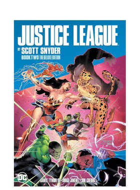 【现货多册选拍】正义联盟 豪华版1-3册 英文漫画 by Scott Snyder  Justice League by Scott Snyder 原版英文漫画 正版进口书