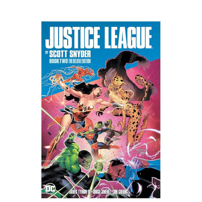 【现货多册选拍】正义联盟 豪华版1-3册 英文漫画 by Scott Snyder  Justice League by Scott Snyder 原版英文漫画 正版进口书