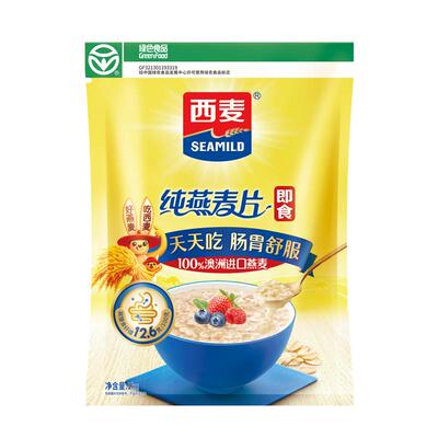 燕麦片1000g袋装免煮谷物代餐