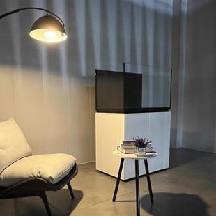 海魔方MP60海水鱼缸超薄溢流超白缸水族箱鱼缸海水底滤缸红海鱼缸