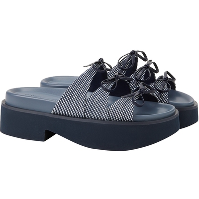 CHARLES&KEITH蝴蝶结厚底凉拖