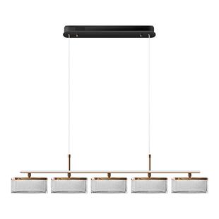 诺克明韵餐厅吊灯吧台灯岛台书房茶室餐桌灯一字长条灯饭厅主灯