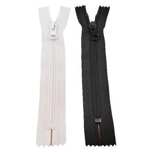 3号5号尼龙拉链黑色西裤门襟闭尾短拉链裙子裤防开防滑拉锁头配件