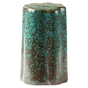 粗陶茶壶盖碗盖置家用陶瓷复古紫砂壶盖托盖子功夫茶具茶道配件