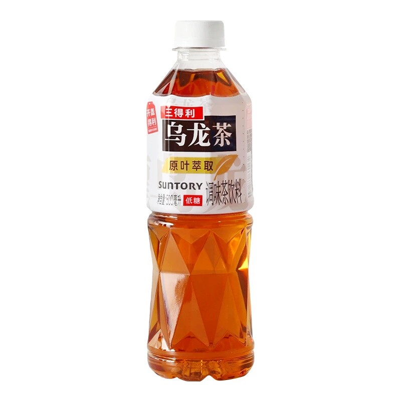三得利茉莉乌龙调味茶夏日清爽解渴茶饮料茶饮品500ml