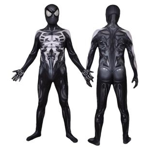 黑色毒液2099蜘蛛侠连体紧身衣漫威Spiderman Cos二次元扮演服