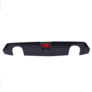 十代思域改装RR款双出后扰流板新思域后唇包围尾喉排气爆闪刹车灯