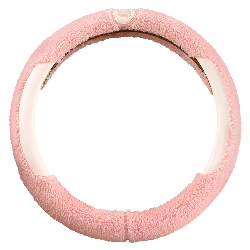 本田十代思域XRV缤智飞度CRV杰德雅阁适用汽车方向盘套冬季短毛绒