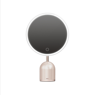 MINE墩墩镜智能化妆镜带灯台式桌面美妆镜led高级卧室家用送礼