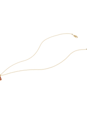 柿蒂纹系列红色礼盒项链