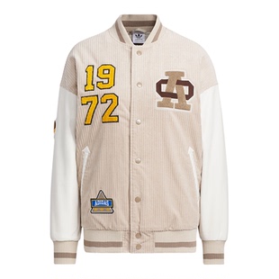 官方正品Adidas/阿迪达斯三叶草女子运动立领单排扣外套IN1081