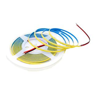 COB极窄线型灯带3mm自粘24V低压led超薄橱柜超亮嵌入式柔性软灯条