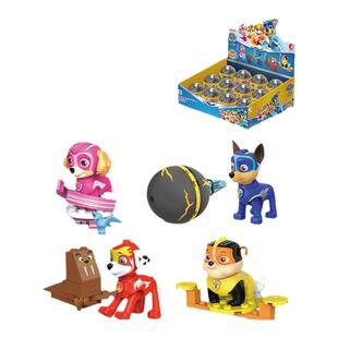 正版汪汪队立大功全套玩具车阿奇总部地下修车库狗旺旺队积木套装