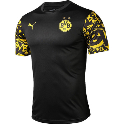 彪马训练服sfs正版多特赛前热身