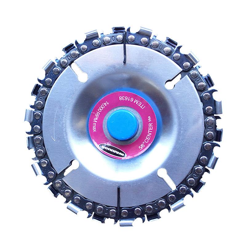 角磨机专用链条盘木工链条寸锯片切割寸磨链开槽4切削角/5盘木材