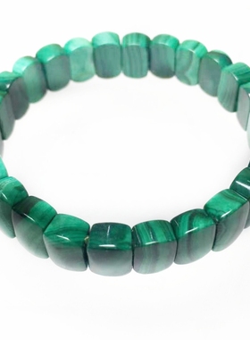 孔雀石手排天然水晶Malachite
