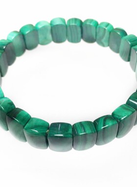 孔雀石手排天然水晶Malachite
