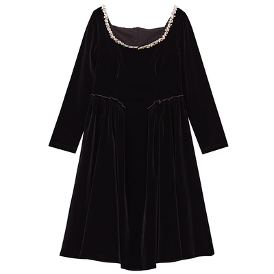 DM100大码百分百女装法式公主裙