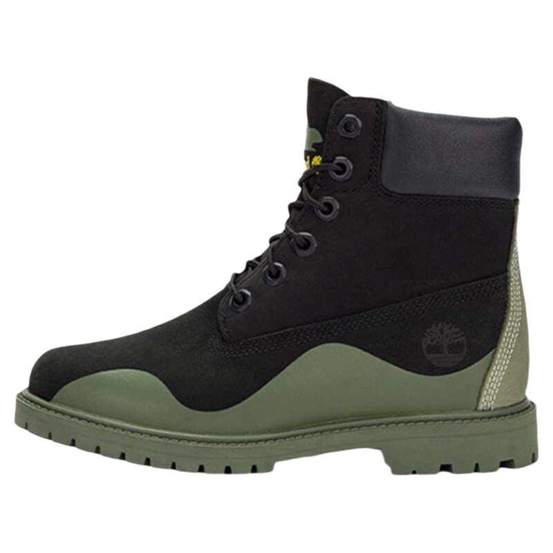 Timberland添柏岚户外女鞋防水P棉填充拼色牛皮革高帮6寸靴A5NB9