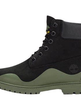 Timberland添柏岚户外女鞋防水P棉填充拼色牛皮革高帮6寸靴A5NB9