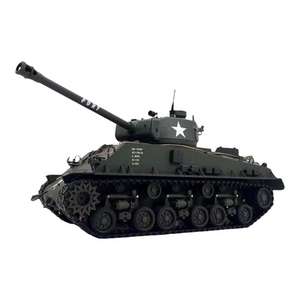 美国谢尔曼M4A3遥控坦克儿童玩具