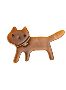 醋酸小猫领口防走光神器磁吸胸针