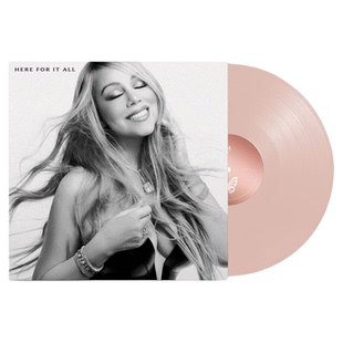 玛丽亚凯莉 MARIAH CAREY Here for It All 彩胶 LP黑胶唱片 粉胶