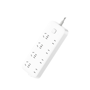 小米插线板8位总控版插排插座面板接线板多用充电家用插座带线